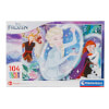 104 Parça Supercolor Puzzle: Disney Frozen ve Dostları