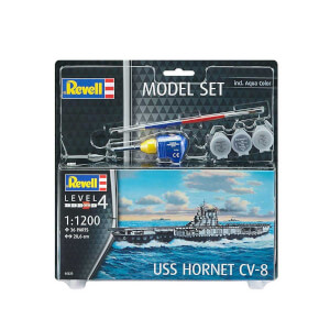 Revell 1:1200 USS Hornet Model Set Gemi 65823