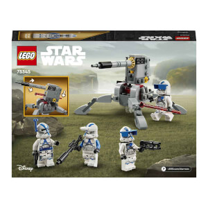  LEGO Star Wars 501. Klon Trooperlar Savaş Paketi 75345 - 6 Yaş ve Üzeri Çocuklar için Oyuncak Yapım Seti (119 Parça)