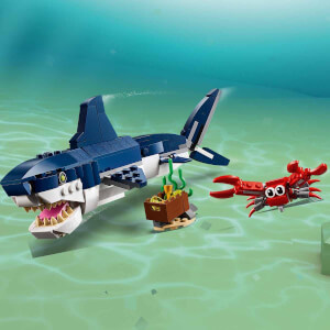 LEGO Creator 3’ü 1 arada Derin Deniz Yaratıkları 31088 Yapım Kiti (230 Parça)
