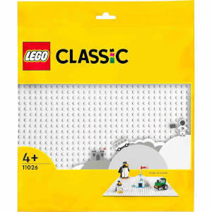 LEGO Classic Beyaz Plaka 11026 - 4 Yaş ve Üzeri LEGO Severler için Açık Uçlu Yaratıcı Yapım Seti (1 Parça)