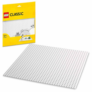 LEGO Classic Beyaz Plaka 11026 - 4 Yaş ve Üzeri LEGO Severler için Açık Uçlu Yaratıcı Yapım Seti (1 Parça)