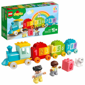 LEGO DUPLO İlk Sayı Treni - Saymayı Öğren 10954 - Küçük Çocukları Sayılar ve Sayma ile Tanıştıran Oyuncak Yapım Seti (23 Parça)