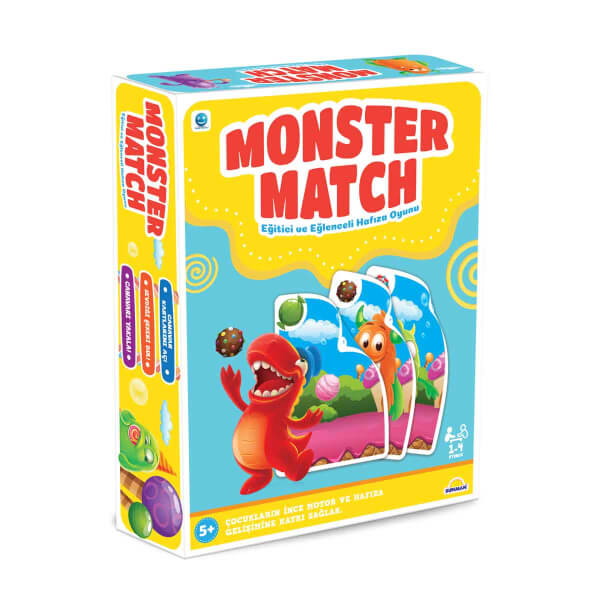 Smile Games Monster Match Eğitici ve Eğlenceli Hafıza Oyunu
