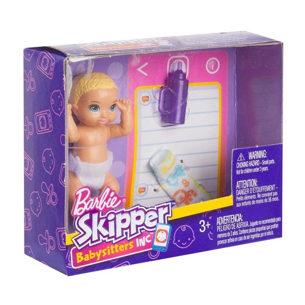 Barbie Bebek Bakıcılığı Oyun Seti FHY76