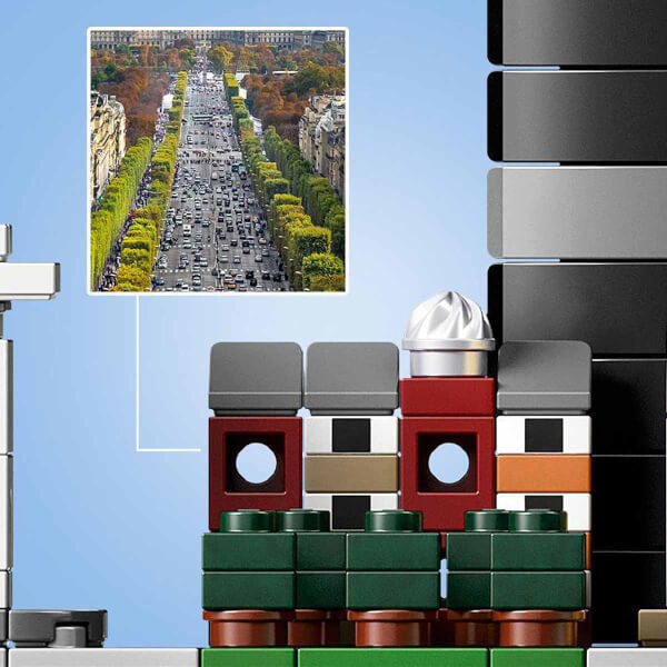 LEGO Architecture Şehir Yapıları Koleksiyonu 21044 Paris Yapım Kiti (694 Parça)