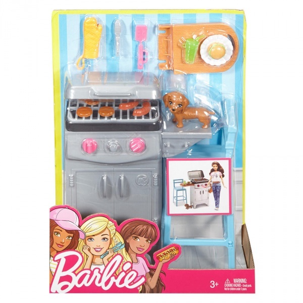 Barbie Ev Aksesuarları Barbekü Toyzz Shop