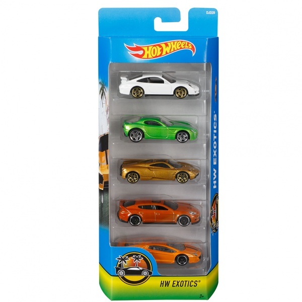 Hot Wheels 5'li Araba Seti Night Burnerz Toyzz Shop