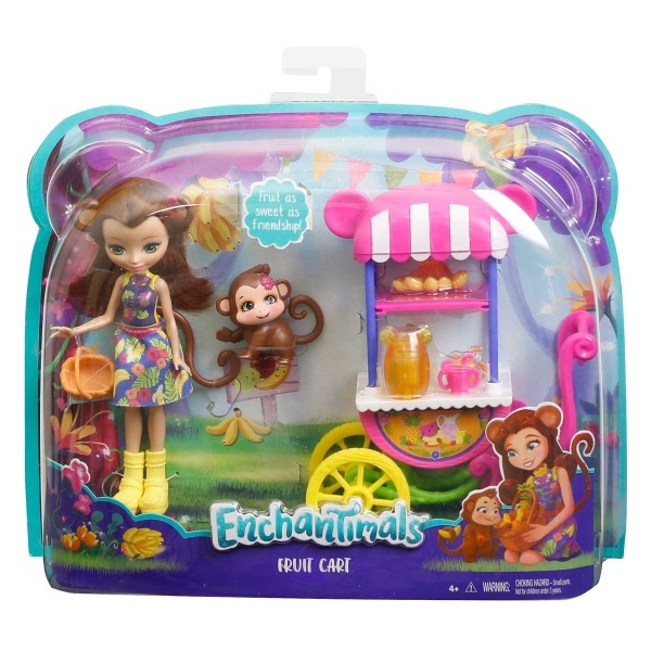 Enchantimals Bebek ve Aracı FJH11 Meyve Arabası Toyzz Shop