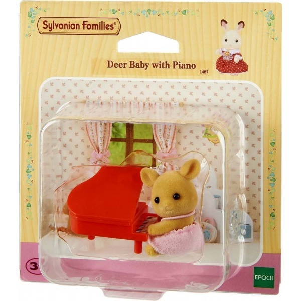 Sylvanian Families Bebek Geyik ve Piyanosu Toyzz Shop