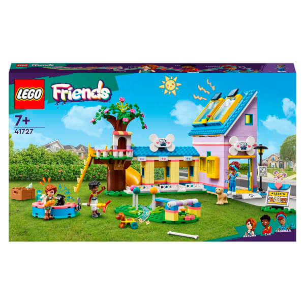  LEGO Friends Köpek Kurtarma Merkezi 41727 - 7 Yaş ve Üzeri Çocuklar için 3 Mini Bebek ve 3 Köpek Karakteri İçeren Yaratıcı Oyuncak Yapım Seti (617 Parça)