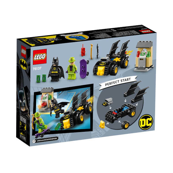 LEGO DC Comics Super Heroes Batman, Riddler Soygununa Karşı 76137