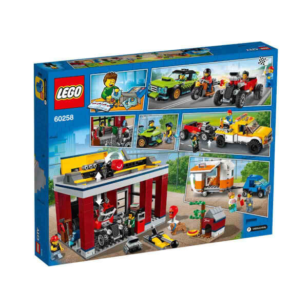 LEGO City Nitro Wheels Oto Aksesuar Atölyesi 60258