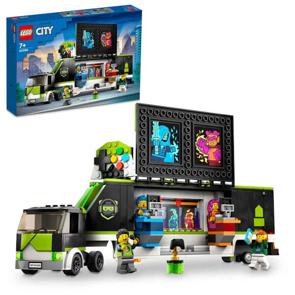 LEGO City Oyun Turnuvası Tırı 60388 - 7 Yaş ve Üzeri Çocuklar için Oyuncak Yapım Seti (344 Parça)