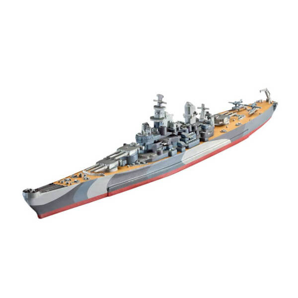 Revell 1:1200 USS Missouri WWII Model Set Gemi 65128